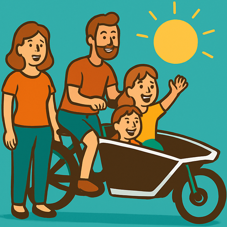 Logo Bakfiets op Vakantie
